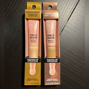 NEW e.l.f Halo Glow Contour & Highlight Beauty Wands